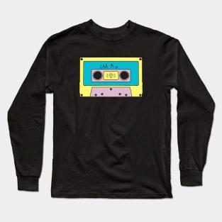 Chill Mixed Tape! Cassette Long Sleeve T-Shirt